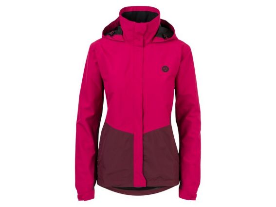 Bijproduct zingen voorwoord Agu Section Regenjas Essential Pink / Wine Red Dames | Mutsaars bikes