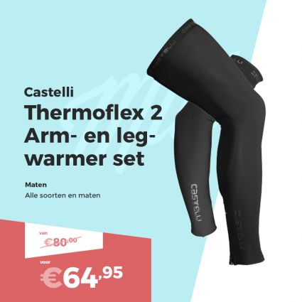 Castelli Thermoflex 2 Arm- Beenstukken Set |